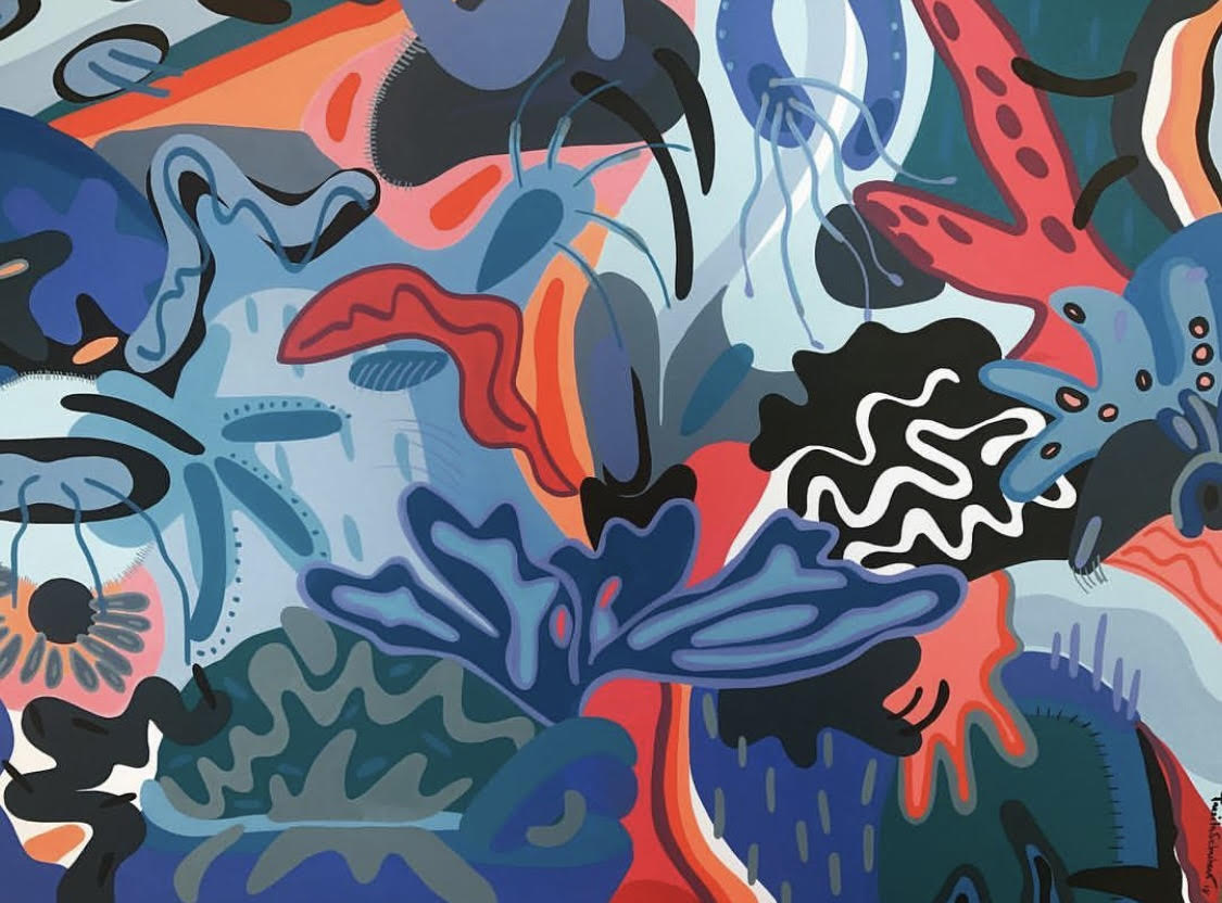 A Drop_ Acrylic on Canvas